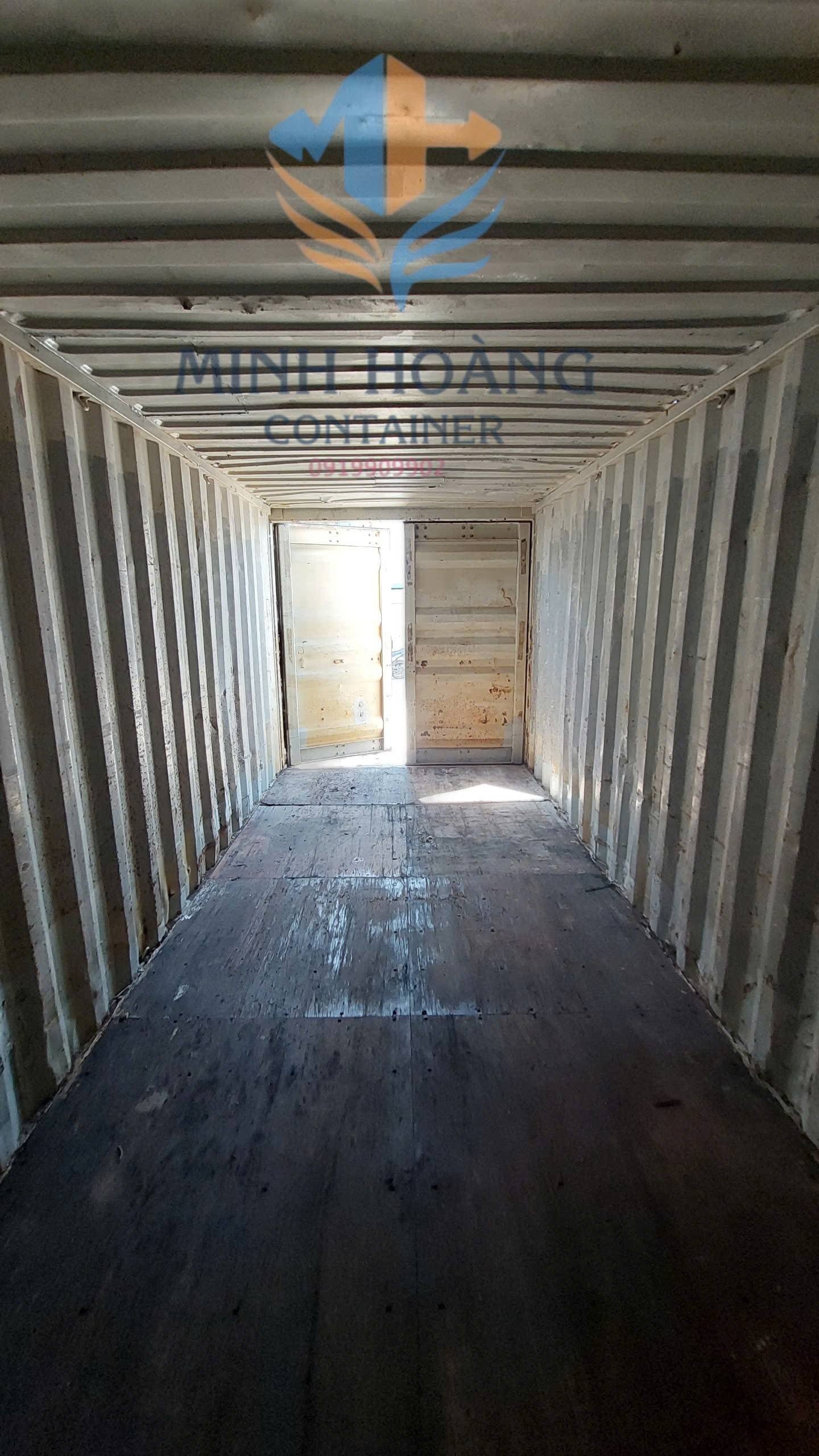 Container Kho 20 Feet Màu Đỏ Cao 2m6 Mẫu 2